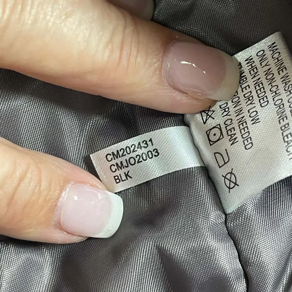 Calvin Klein Water Resistant wind protection Coat Black Size XXL